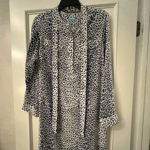J. McLaughlin Cheetah Print Dress